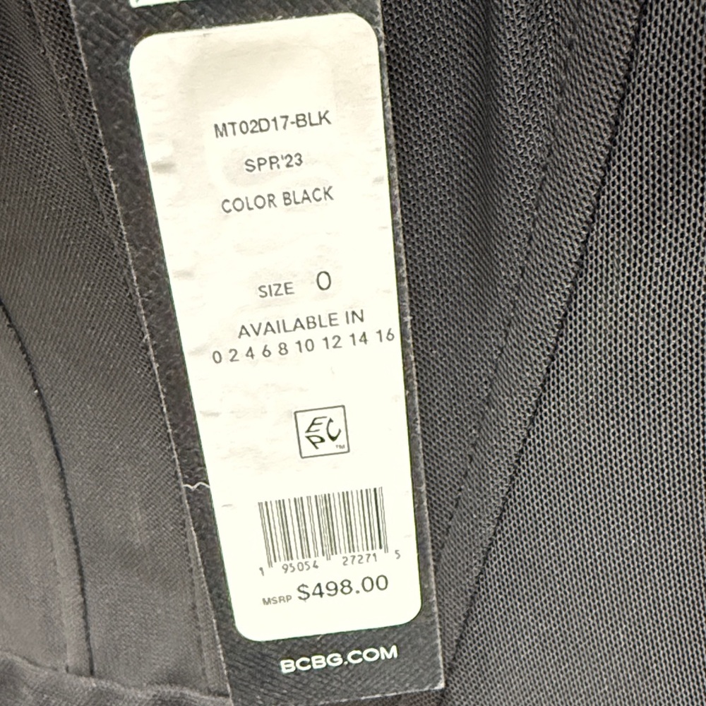 BCBG Black Maxi Dress - Picture 2 of 6
